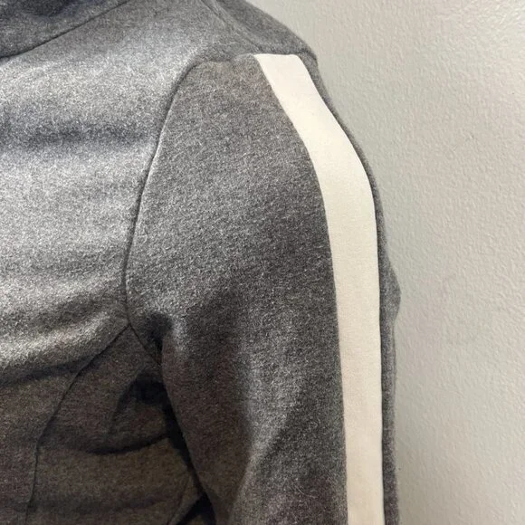 PRADA GRAY HOOD TRACK JACKET S - Picture 8 of 16